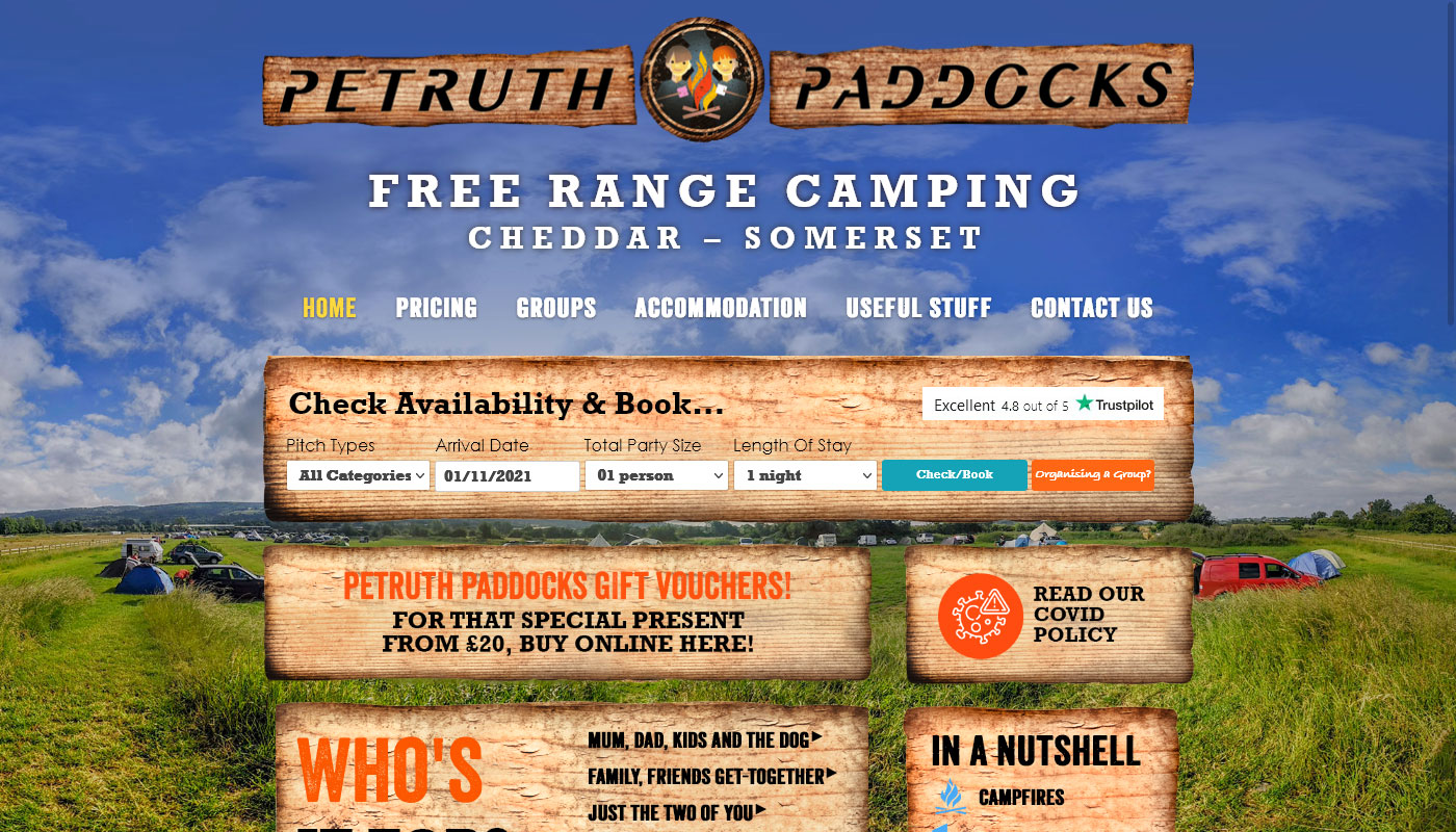Petruth Paddocks new website is live, as of July 1st 2014! Petruth
